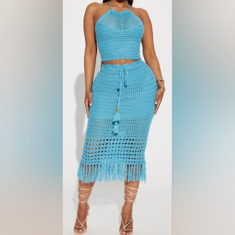 Island Girl Croquet Skirt Set